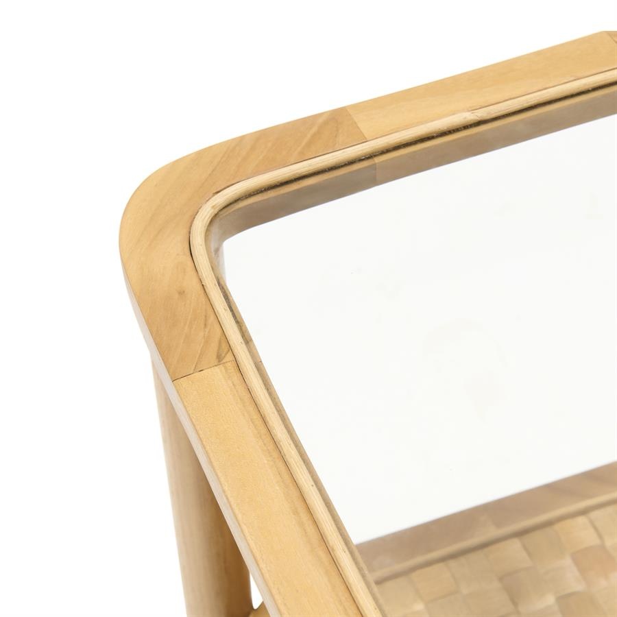 Rivièra Maison Nusa Dua Bijzettafel | Teakhout | H45xB40xD40 cm