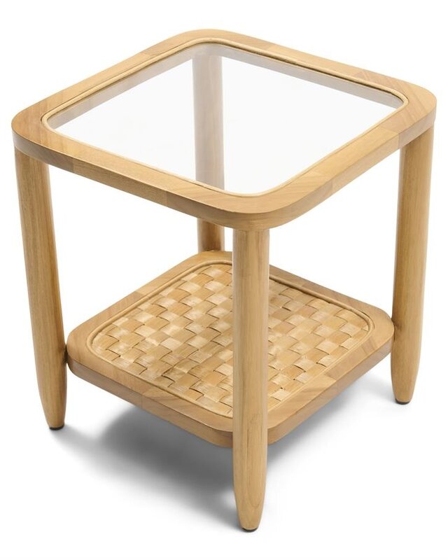 Rivièra Maison Nusa Dua Bijzettafel | Teakhout | H45xB40xD40 cm