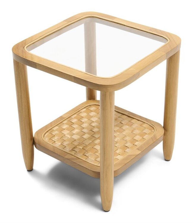 Rivièra Maison Nusa Dua Bijzettafel | Teakhout | H45xB40xD40 cm