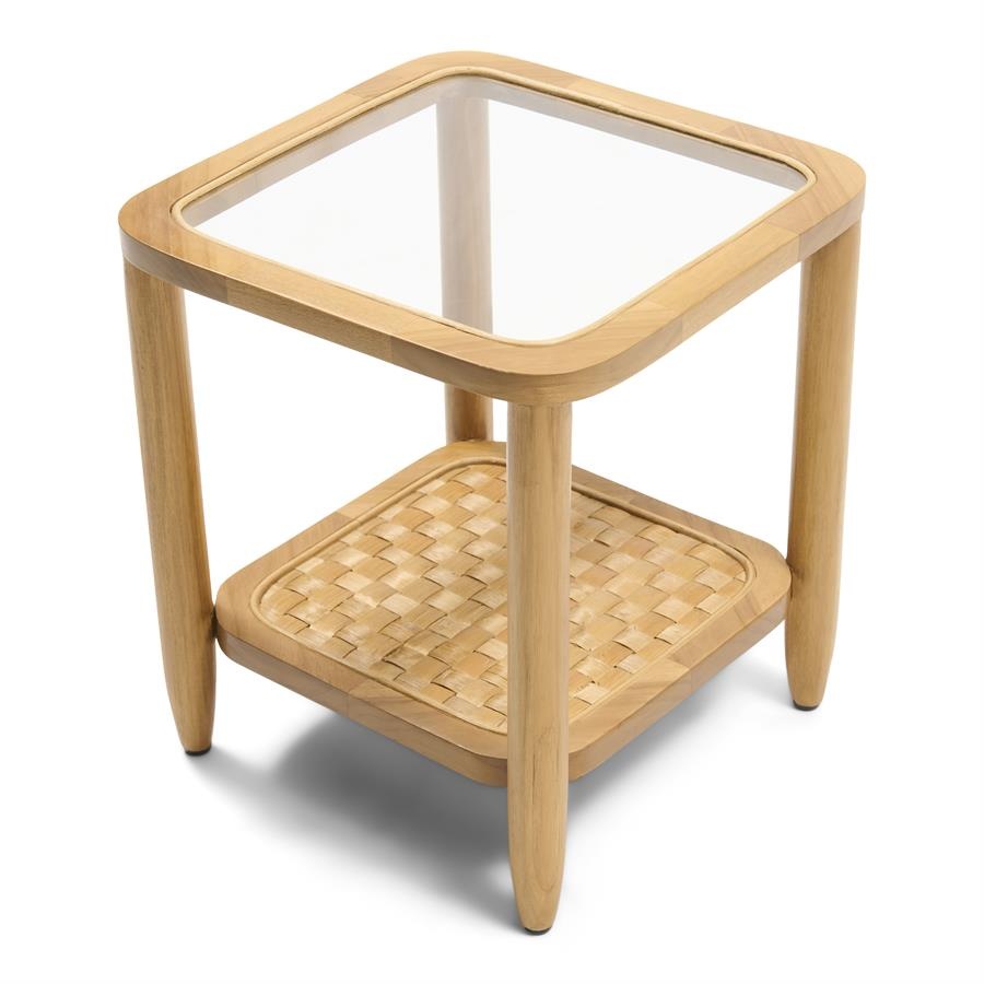 Rivièra Maison Nusa Dua Bijzettafel | Teakhout | H45xB40xD40 cm