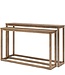 Rivièra Maison Harbour Island Wandtafel | Set Van 2 | Eikenhout