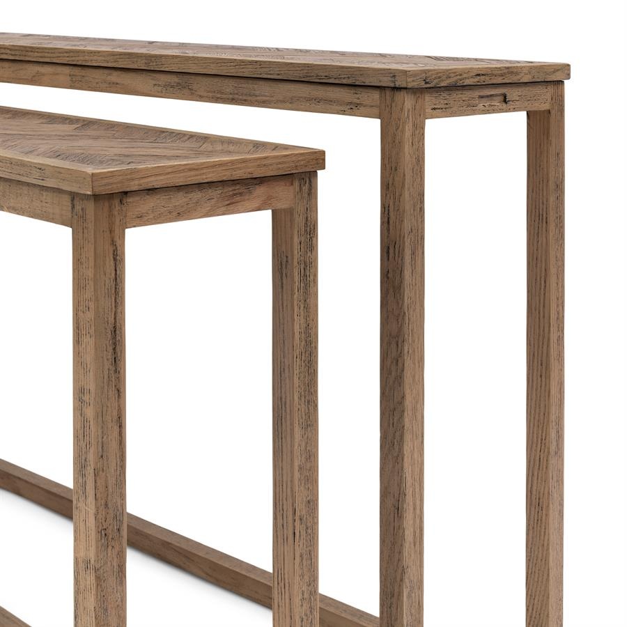 Rivièra Maison Harbour Island Wandtafel | Set Van 2 | Eikenhout