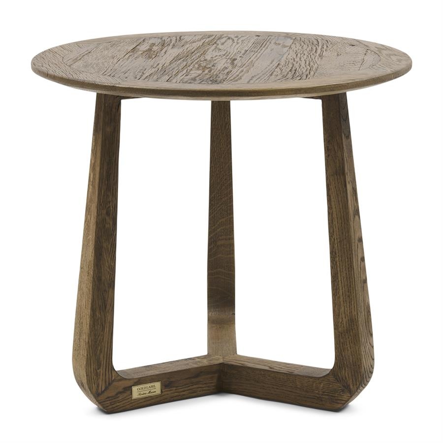 Rivièra Maison Miller Bijzettafel | Eikenhout | H55xD60 cm