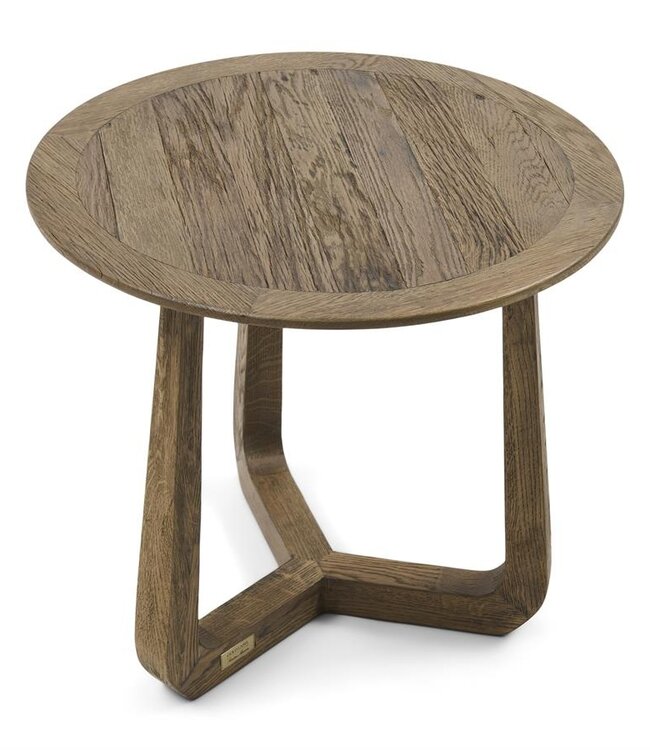 Rivièra Maison Miller Bijzettafel | Eikenhout | H55xD60 cm