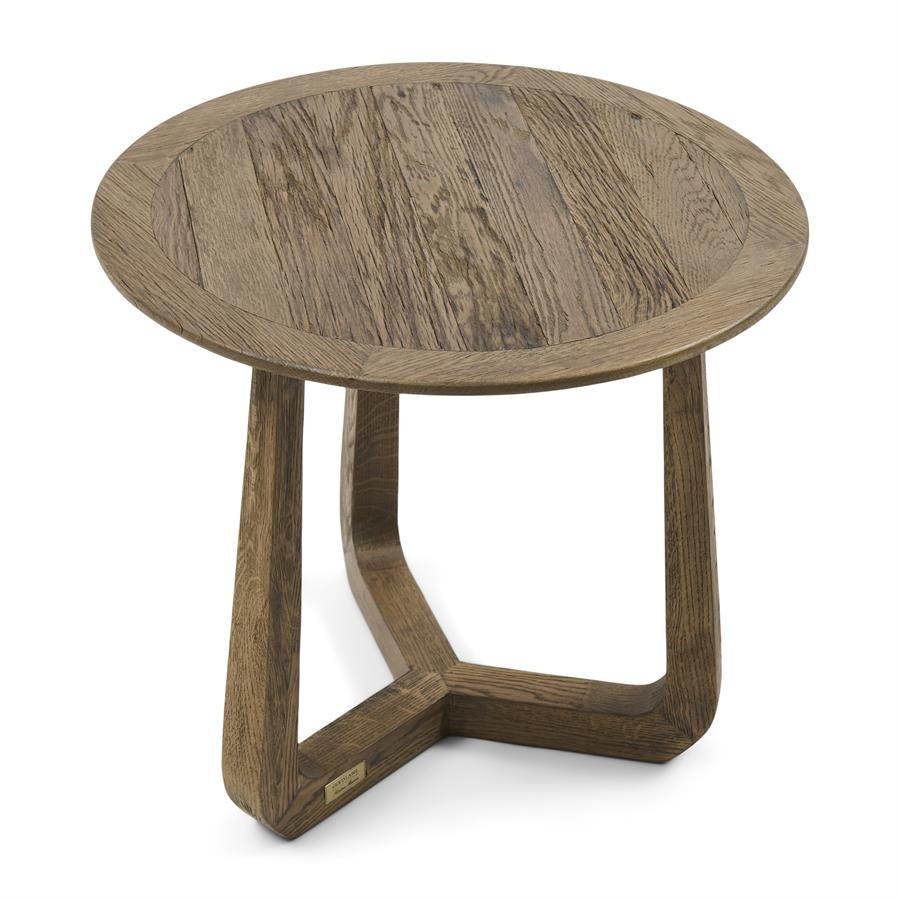 Rivièra Maison Miller Bijzettafel | Eikenhout | H55xD60 cm
