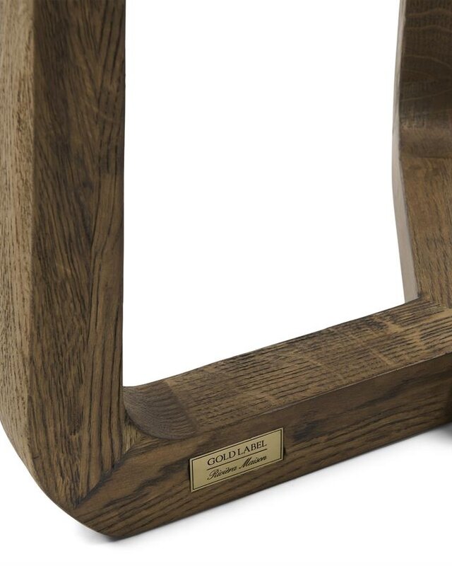 Rivièra Maison Miller Bijzettafel | Eikenhout | H55xD60 cm