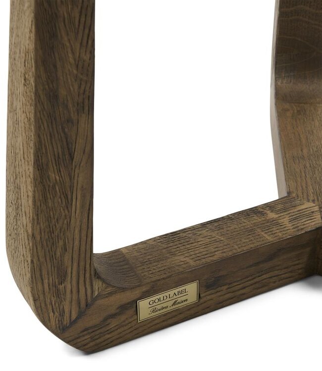 Rivièra Maison Miller Bijzettafel | Eikenhout | H55xD60 cm