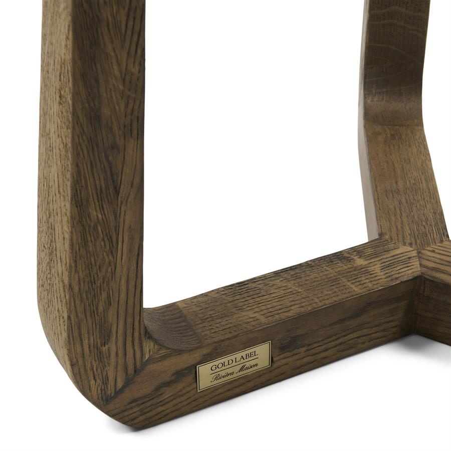 Rivièra Maison Miller Bijzettafel | Eikenhout | H55xD60 cm
