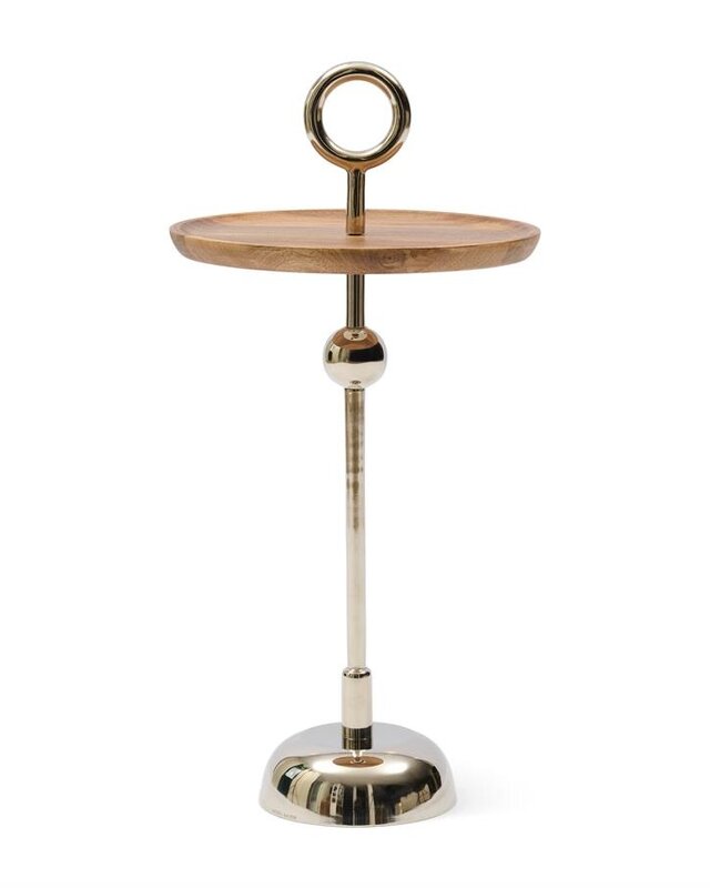Rivièra Maison Colonna Bijzettafel | Mangohout | H76xD35 cm