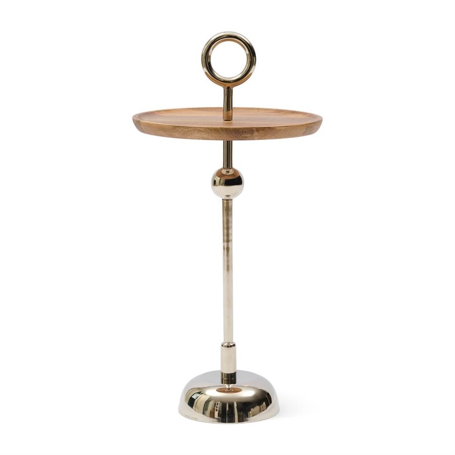 Rivièra Maison Colonna Bijzettafel | Mangohout | H76xD35 cm