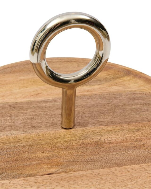 Rivièra Maison Colonna Bijzettafel | Mangohout | H76xD35 cm