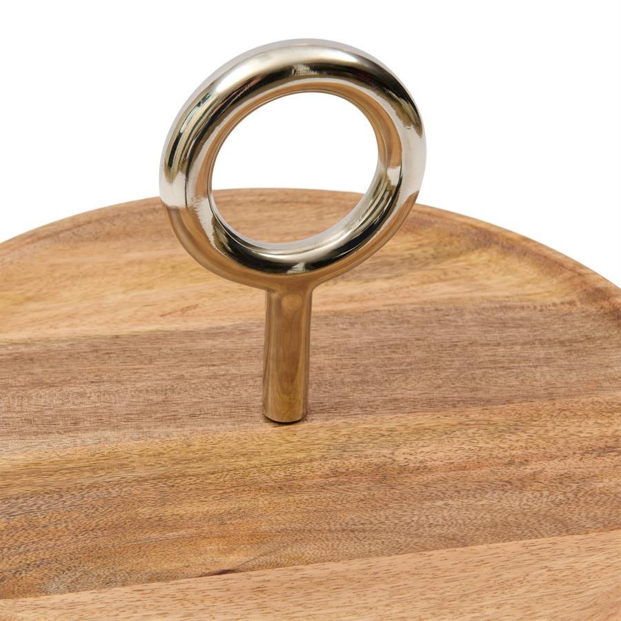 Rivièra Maison Colonna Bijzettafel | Mangohout | H76xD35 cm