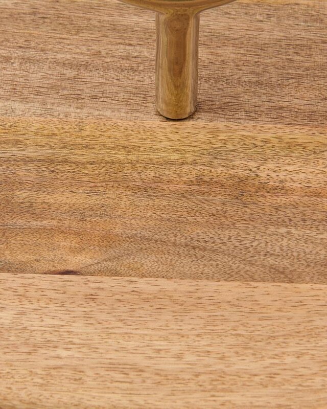 Rivièra Maison Colonna Bijzettafel | Mangohout | H76xD35 cm