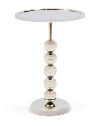 Rivièra Maison Pena Palau Bijzettafel | Aluminium | H50 x D33 cm