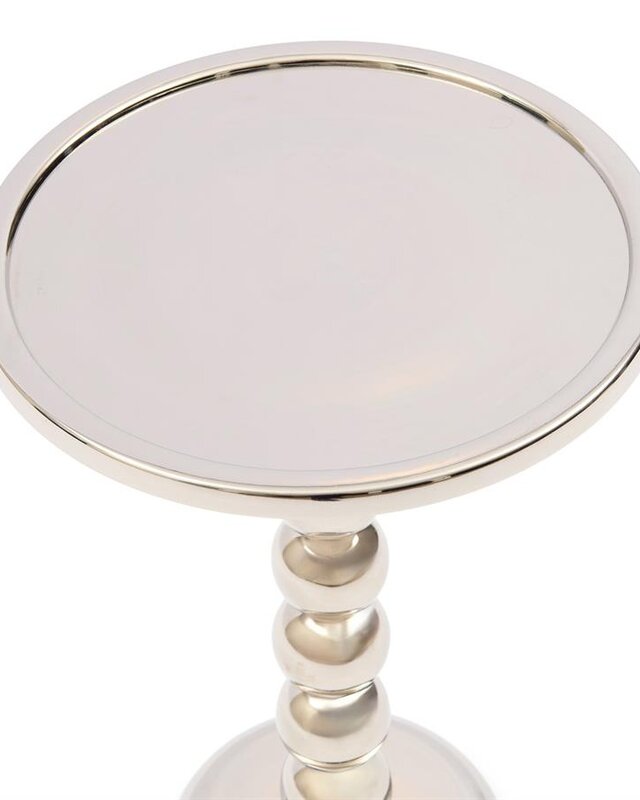 Rivièra Maison Pena Palau Bijzettafel | Aluminium | H50 x D33 cm