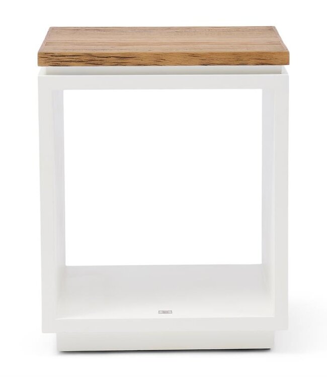 Rivièra Maison Lake House Bijzettafel | Eikenhout | H55xB45xD45 cm