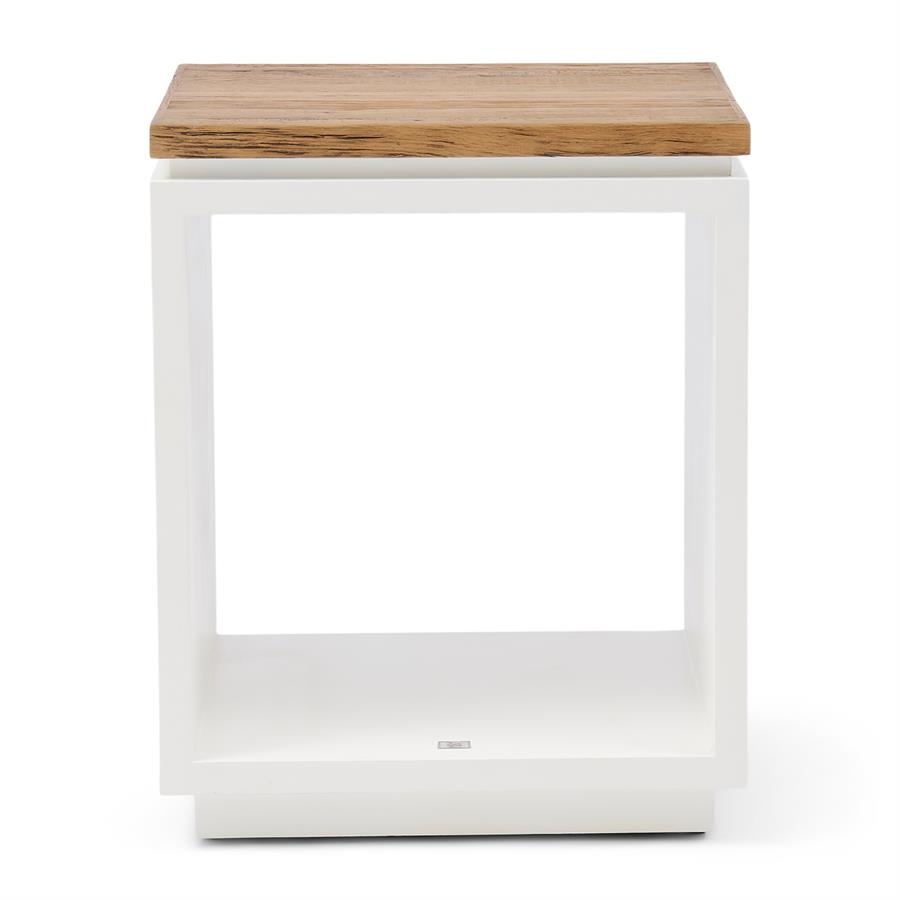 Rivièra Maison Lake House Bijzettafel | Eikenhout | H55xB45xD45 cm