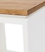 Rivièra Maison Lake House Bijzettafel | Eikenhout | H55xB45xD45 cm