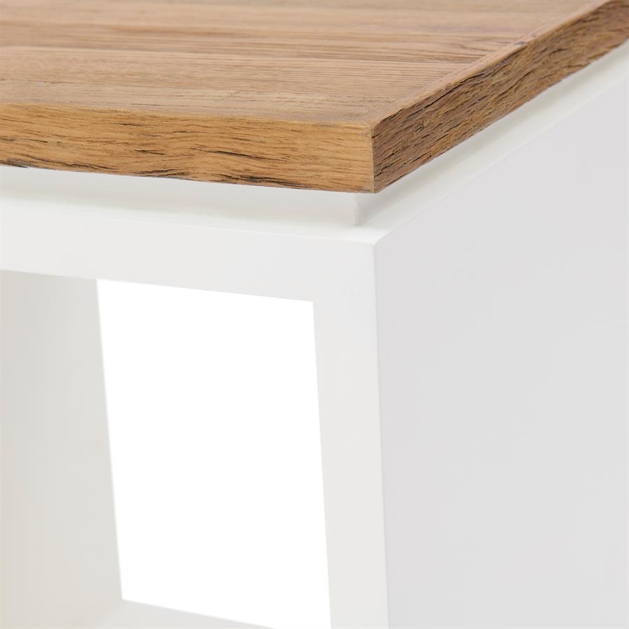 Rivièra Maison Lake House Bijzettafel | Eikenhout | H55xB45xD45 cm