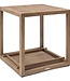 Rivièra Maison Fraser Island Bijzettafel | Eikenhout | H56xB55xD55 cm