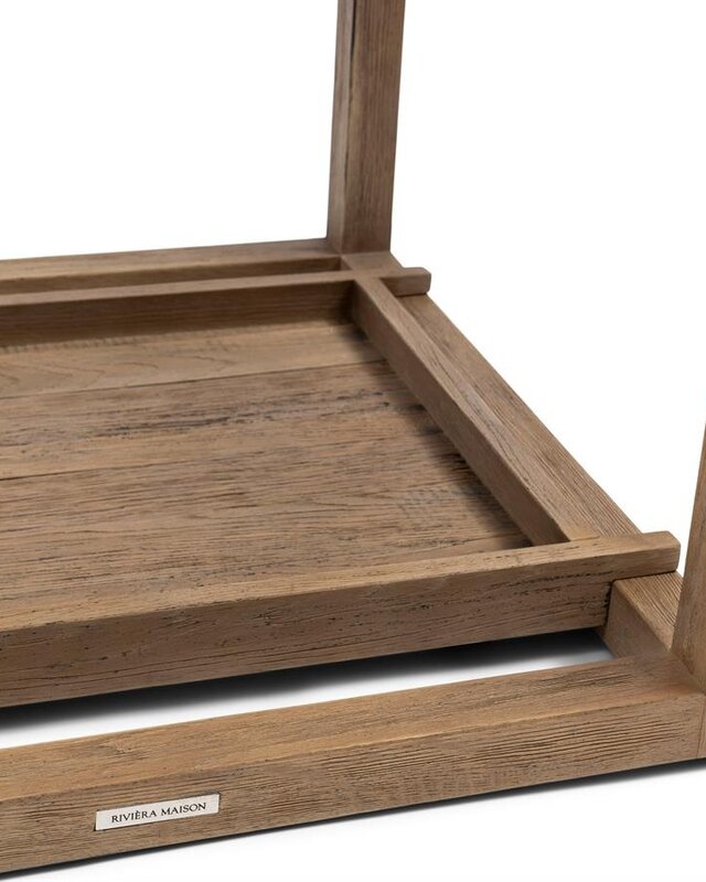 Rivièra Maison Fraser Island Bijzettafel | Eikenhout | H56xB55xD55 cm
