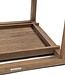 Rivièra Maison Fraser Island Bijzettafel | Eikenhout | H56xB55xD55 cm