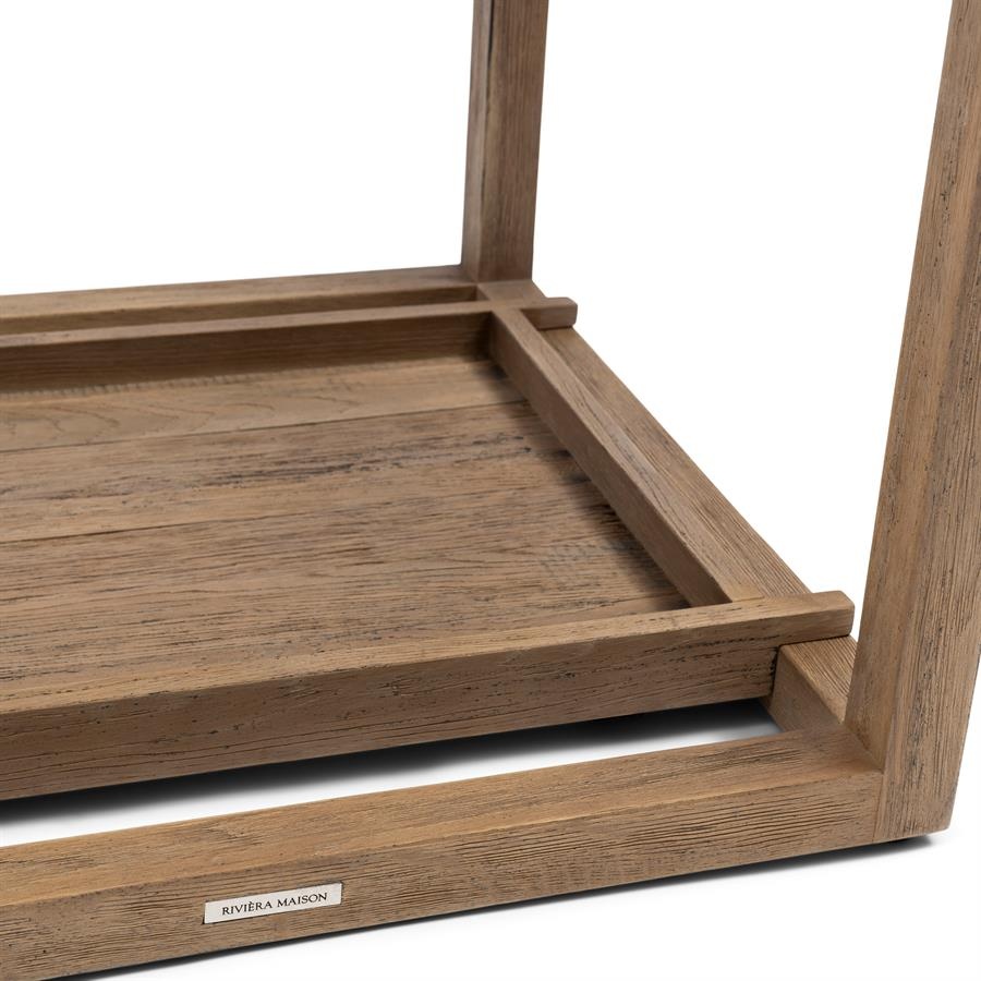 Rivièra Maison Fraser Island Bijzettafel | Eikenhout | H56xB55xD55 cm