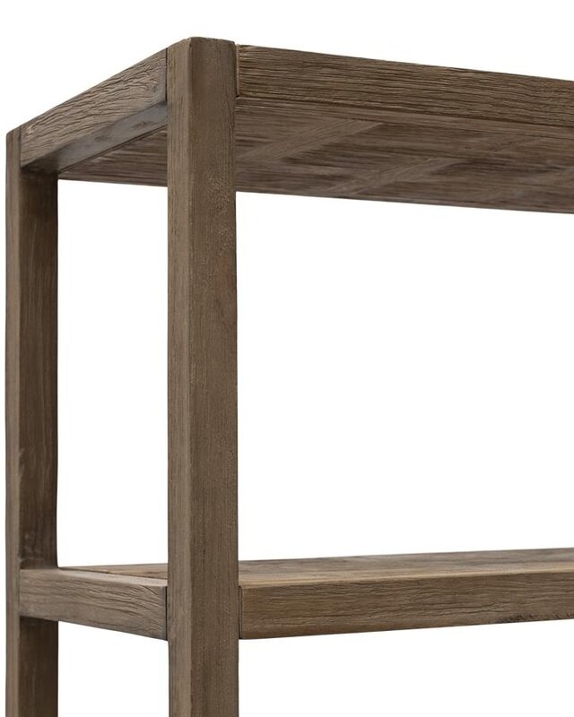 Rivièra Maison Fraser Island Wandtafel | Eiken | H90xB40xD150 cm