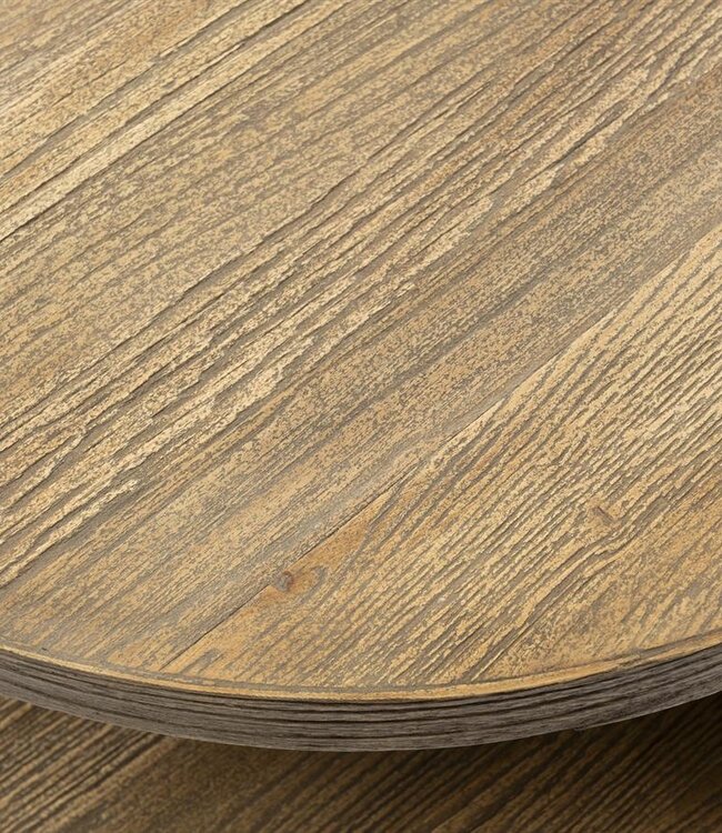 Rivièra Maison Del Rey Bijzettafel | Eikenhout | H55xD60 cm