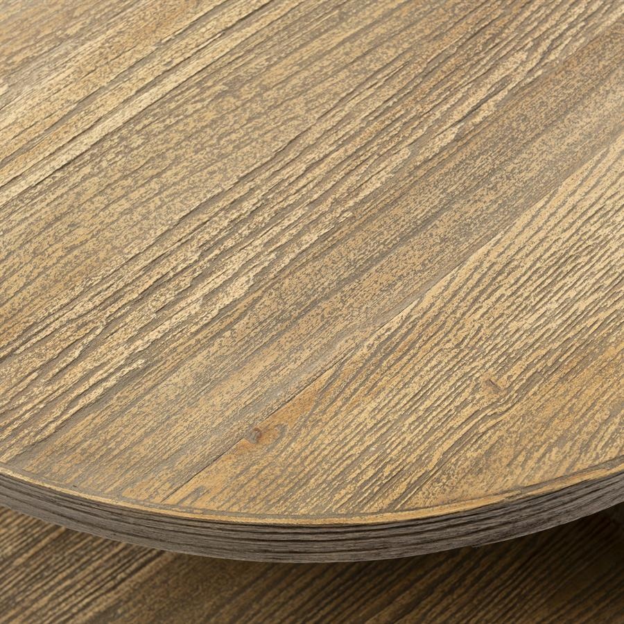 Rivièra Maison Del Rey Bijzettafel | Eikenhout | H55xD60 cm