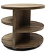 Rivièra Maison Del Rey Bijzettafel | Eikenhout | H55xD60 cm
