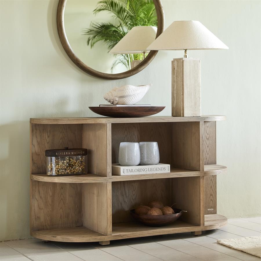 Rivièra Maison Del Rey Wandtafel | Eikenhout | H78xB40xD140 cm
