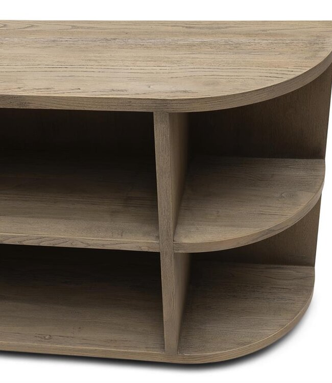 Rivièra Maison Del Rey Wandtafel | Eikenhout | H78xB40xD140 cm