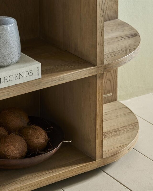 Rivièra Maison Del Rey Wandtafel | Eikenhout | H78xB40xD140 cm