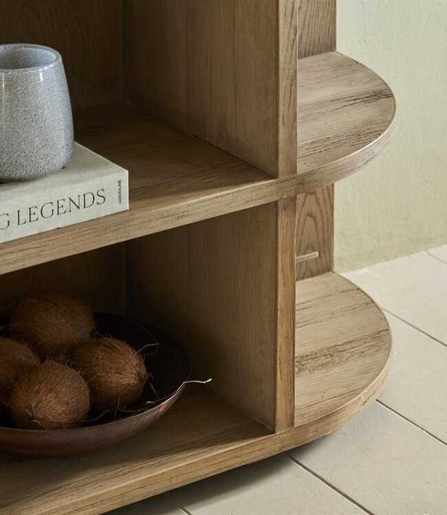 Rivièra Maison Del Rey Wandtafel | Eikenhout | H78xB40xD140 cm