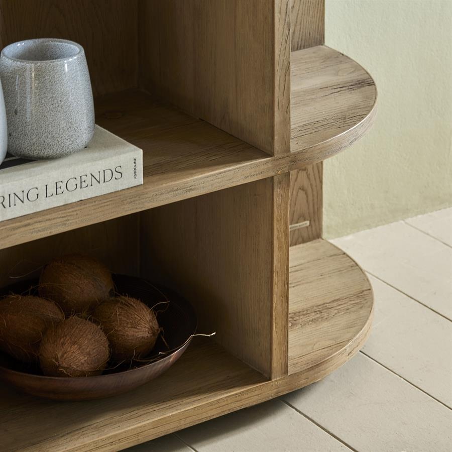 Rivièra Maison Del Rey Wandtafel | Eikenhout | H78xB40xD140 cm