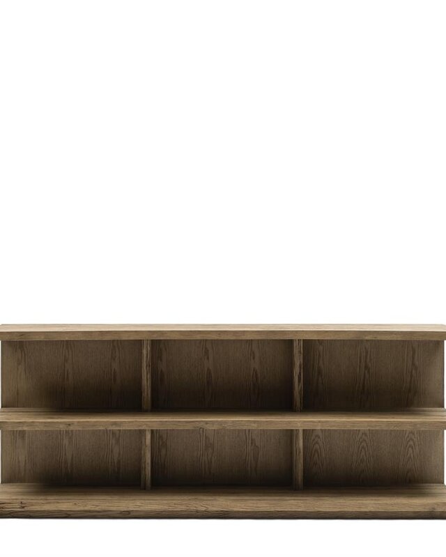 Rivièra Maison Vermont Wandtafel | Eikenhout | H72xB35xD180 cm