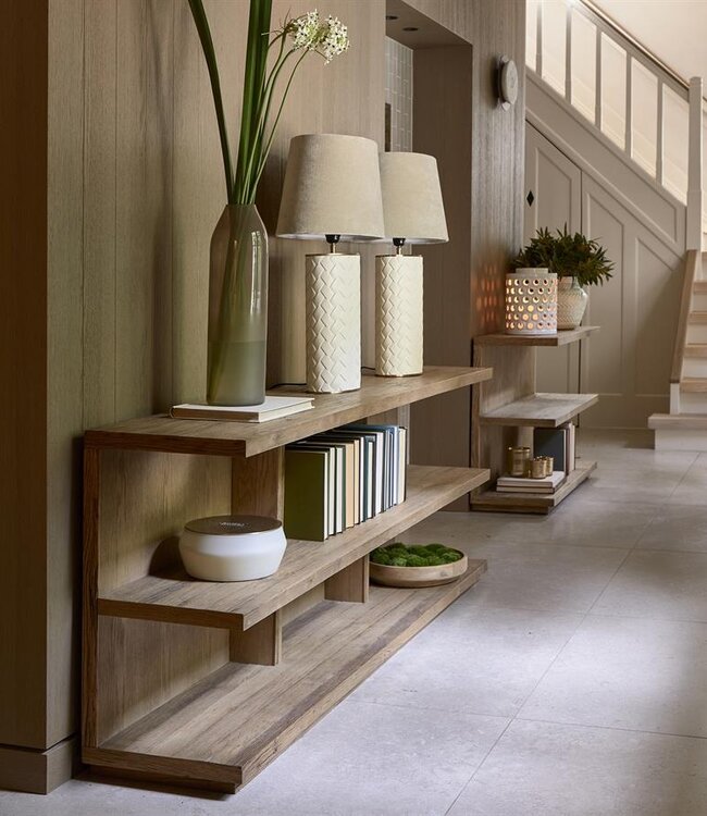 Rivièra Maison Vermont Wandtafel | Eikenhout | H72xB35xD180 cm