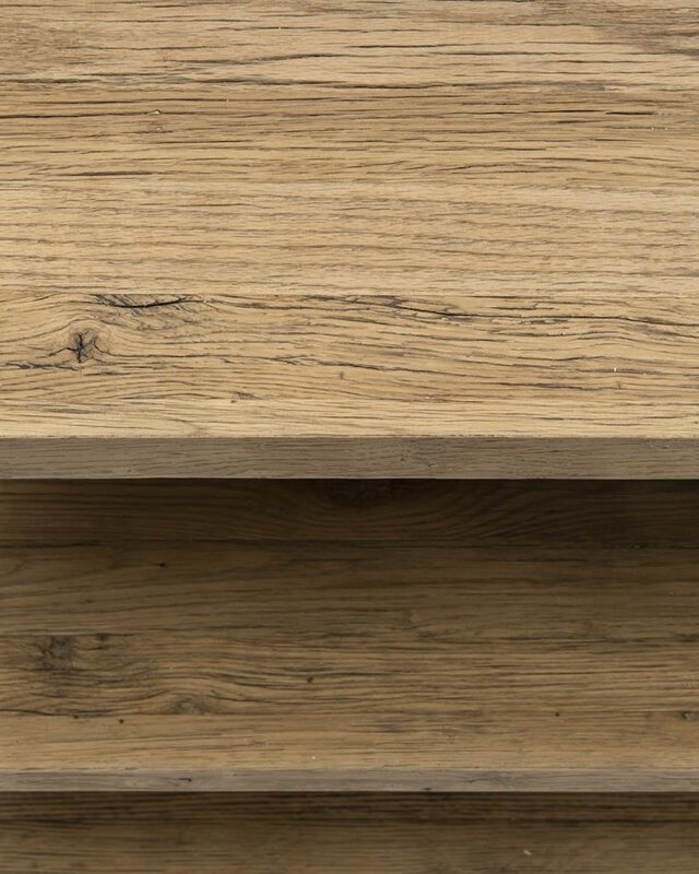 Rivièra Maison Vermont Wandtafel | Eikenhout | H72xB35xD180 cm