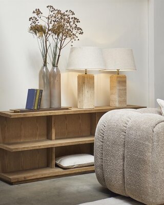 Rivièra Maison Vermont Wandtafel | Eikenhout | H72xB35xD180 cm