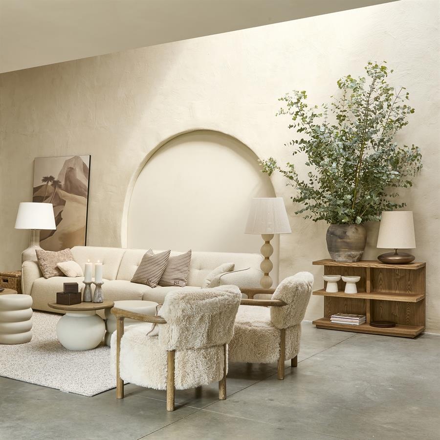 Rivièra Maison Vermont Wandtafel | Eikenhout | H72xB35xD105 cm