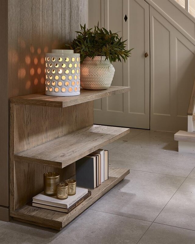 Rivièra Maison Vermont Wandtafel | Eikenhout | H72xB35xD105 cm