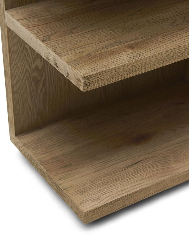 Rivièra Maison Vermont Wandtafel | Eikenhout | H72xB35xD105 cm
