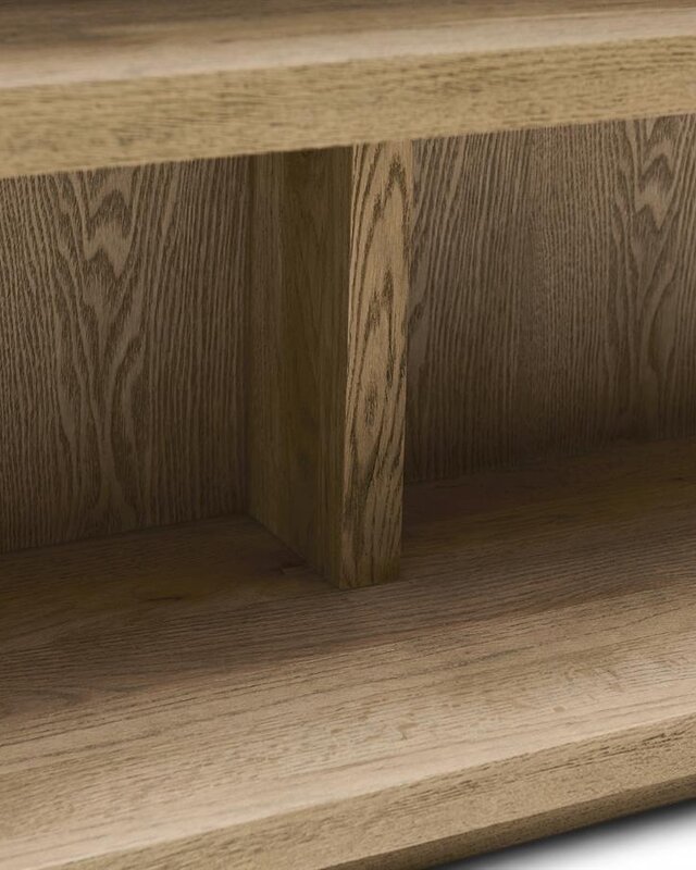 Rivièra Maison Vermont Wandtafel | Eikenhout | H72xB35xD105 cm