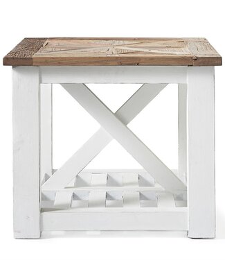 Rivièra Maison Chateau Chassigny Bijzettafel | H50xB60xD60 cm