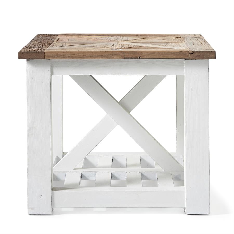 Rivièra Maison Chateau Chassigny Bijzettafel | H50xB60xD60 cm