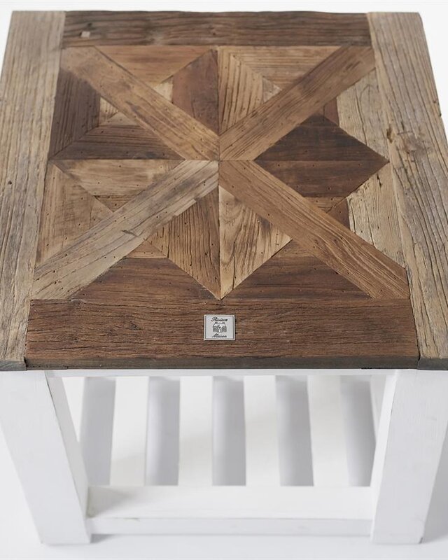 Rivièra Maison Chateau Chassigny Bijzettafel | H50xB60xD60 cm