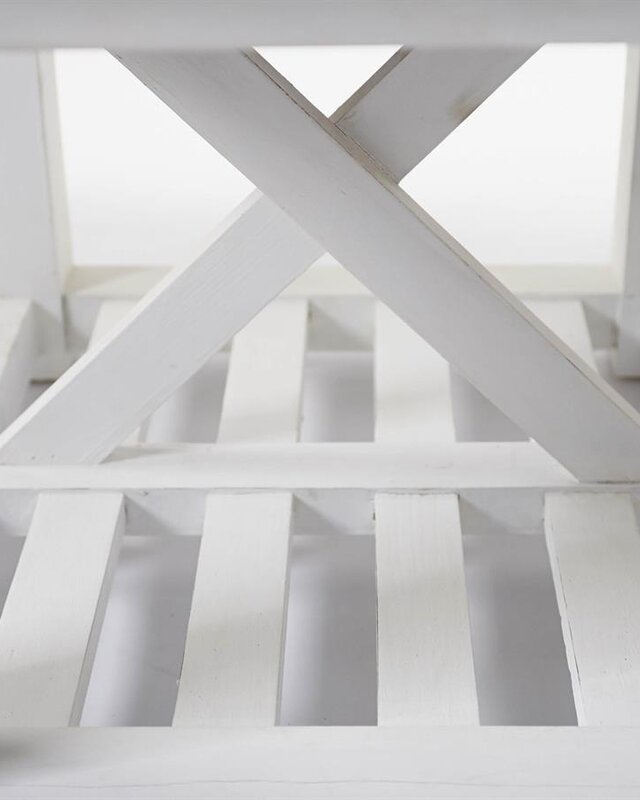 Rivièra Maison Chateau Chassigny Bijzettafel | H50xB60xD60 cm