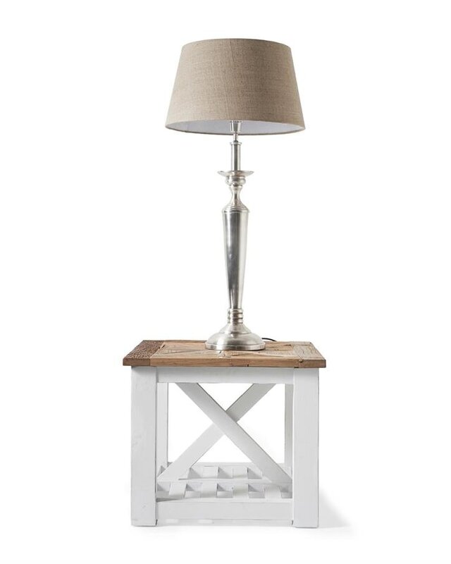 Rivièra Maison Chateau Chassigny Bijzettafel | H50xB60xD60 cm