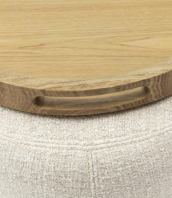 Rivièra Maison Babylon Bijzettafel | Dienblad | H55xD50 cm